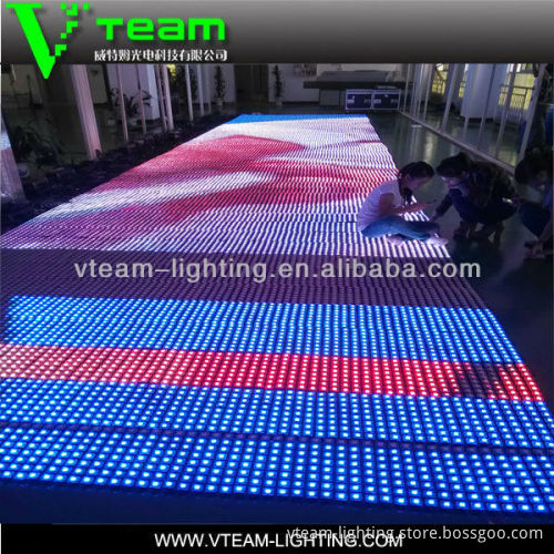 Outdoor transparent LED Curtain for building lighting
